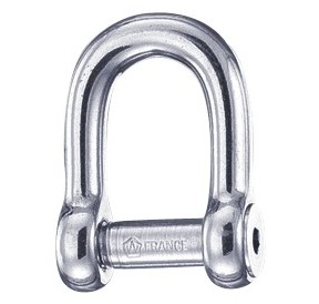 Wichard Shackle D Allen Head Pin 8mm 1304 H2O Sensations