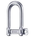 Wichard Shackle Long D Self-locking 4mm Wichard Shackle Long D Self-locking 4mm