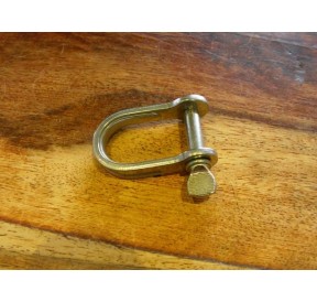 Viadana Shackle Long D Folded Stainless Steel 5mm VI2704 H2O Sensations