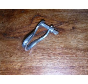 Viadana Shackle Twist Folded Stainless Steel 4mm VI2710 H2O Sensations