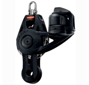 Ronstan Block Orbit 55mm Fiddle Double Winch Becket Adjustable Cleat RF56530 H2O Sensations