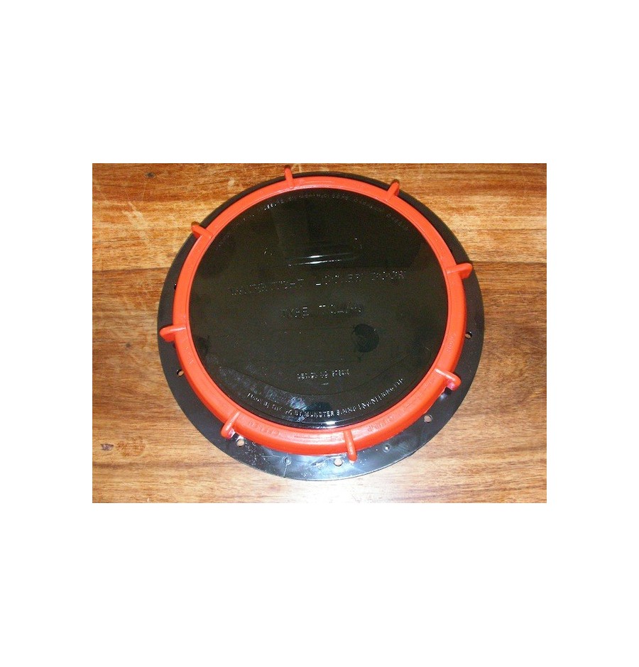 Whale Trappe de Visite Etanche Noir