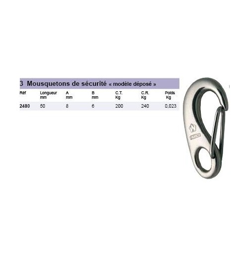 Wichard Snap Hook 50mm