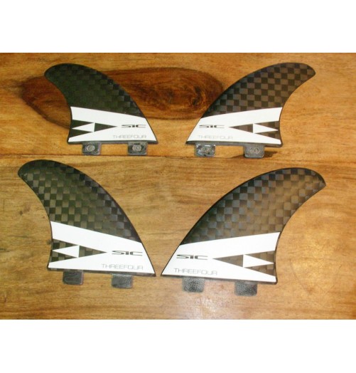 SIC Maui ThreeFour Carbon Quad/Tri Fin