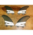 SIC Maui ThreeFour Carbon Quad/Tri Fin