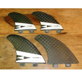 SIC Maui ThreeFour Carbon Quad/Tri Fin XL
