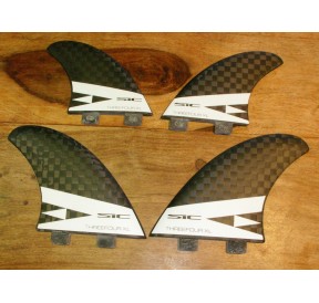SIC Maui ThreeFour Carbon Quad/Tri Fin XL