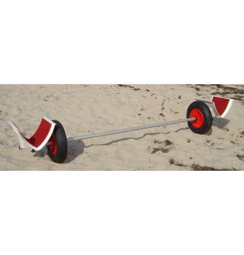 CadKat EcoLine Chariot Mise à l'eau Catamaran Roues 410*140 Bers V CADKAT26_140V H2O Sensations