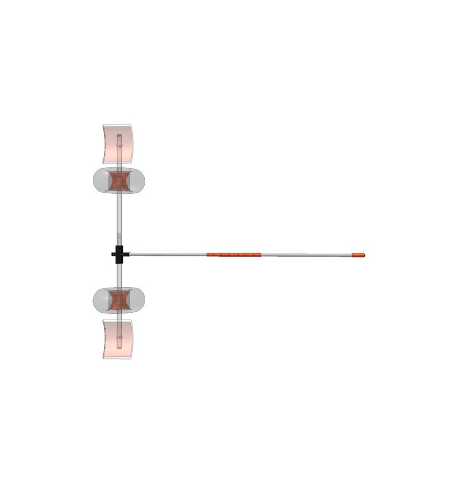 CadKat Handle 35mm Trolley Round Tube 50mm EuroTrax