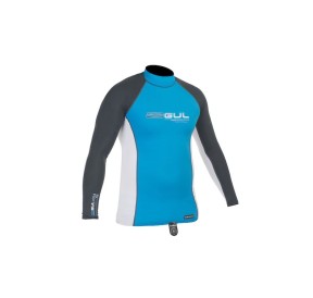 Gul Mens Xola UV Protection Long Sleeves Blue White GULRG0339BW H2O Sensations