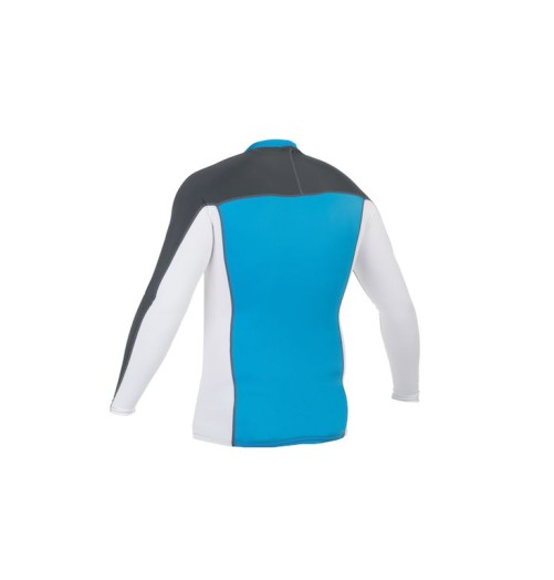 Gul Mens Xola UV Protection Long Sleeves Blue White