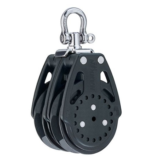 Harken Carbo 57mm Double Ratchamatic Swivel Block