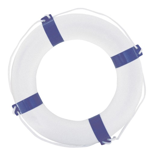 trem crown buoy white stripe red blue