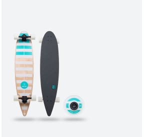 SurfLogic Longboard Black Pintail Serie