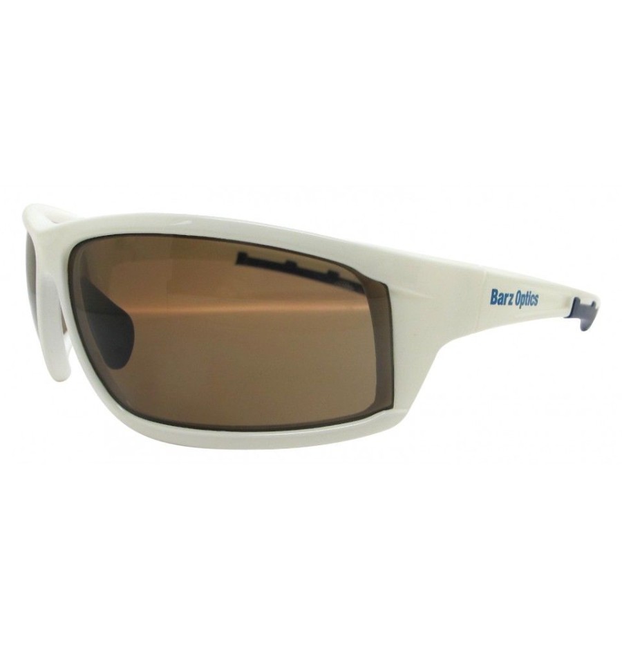 Barz Optics Kelso Blanche PO Polarisée Ambre