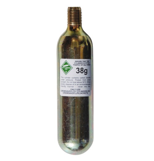 Crewsaver Cartouche CO2 38g pour gilets gonflables