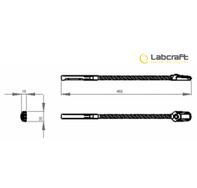 Labcraft LED Lampe de table à carte Bicolor 12V