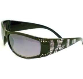 Barz Optics Capri Noir avec Brillant AC Polarisée Gris