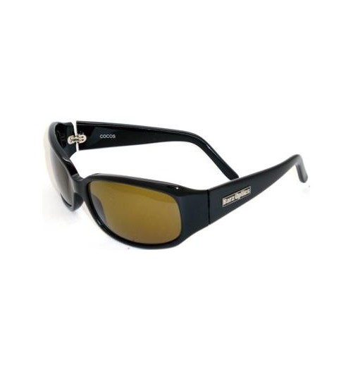 Barz Optics Coco Noir 'Gloss Ziel Hand Made' CR Polarisée Ambre