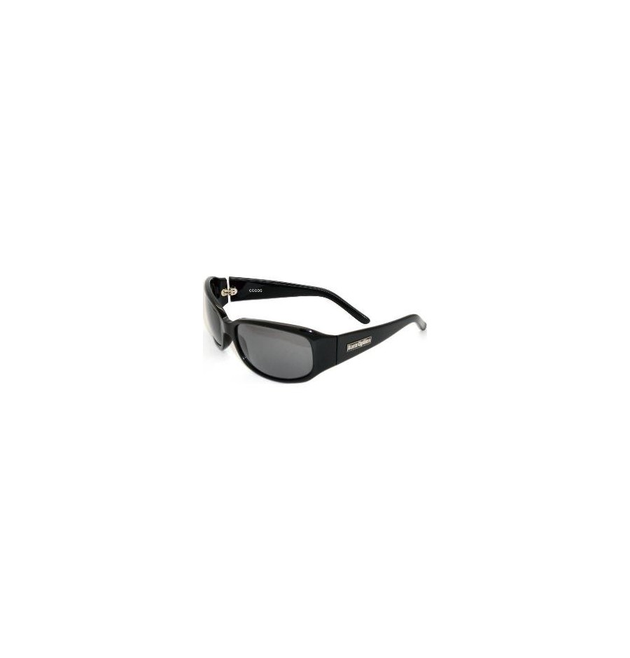 Barz Optics Coco Noir 'Gloss Ziel Hand Made' CR Polarisée Gris