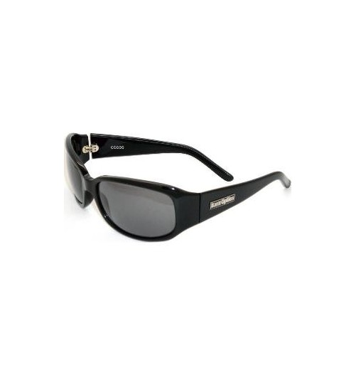 Barz Optics Coco Noir 'Gloss Ziel Hand Made' CR Polarisée Gris