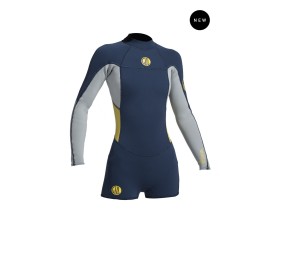 Gul Surflite Ladies 2mm Flatlock Sprinsuits Wetsuit