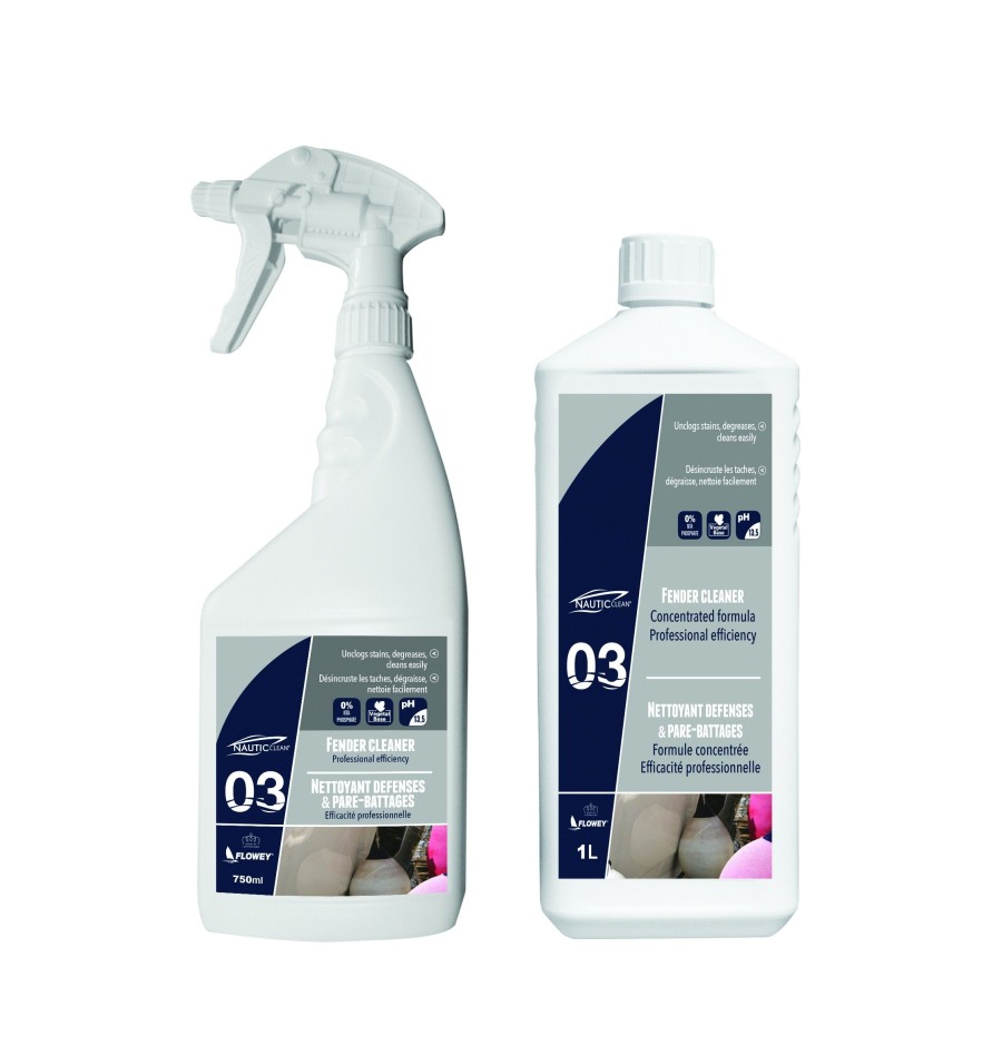 Nautic Clean 03 Nettoyant Defenses & Pare-Battages