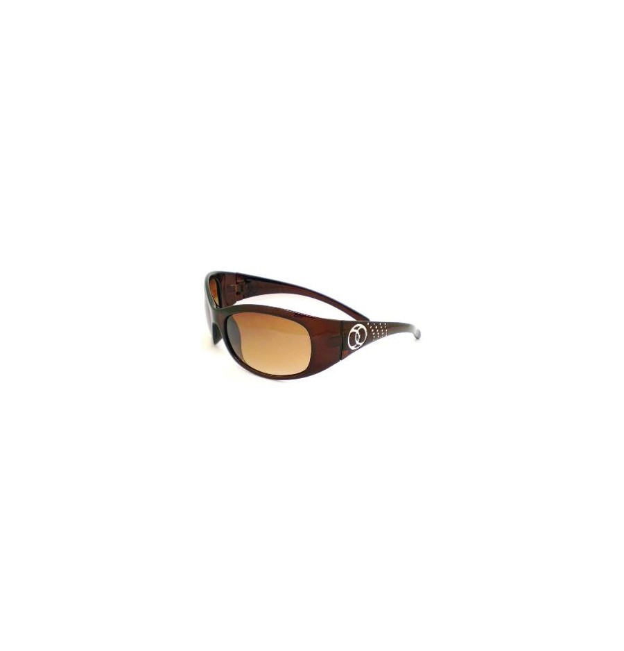 Barz Optics Hayman Brune avec Brillant AC Polarisée Ambre