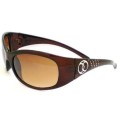 Barz Optics Hayman Brune avec Brillant AC Polarisée Ambre