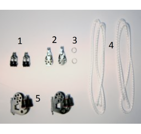 Nacra Cunningham System 1:16 Harken Bullet & 16mm