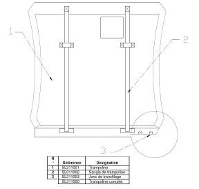 Topper Topaz 16 Trampoline