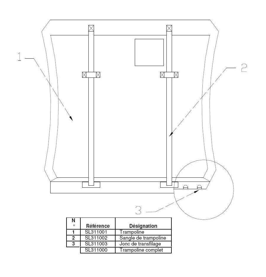 Topper Topaz 14 Catamaran Trampoline