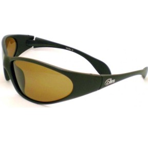 Barz Optics Nauru Noir PO Polarisée Ambre