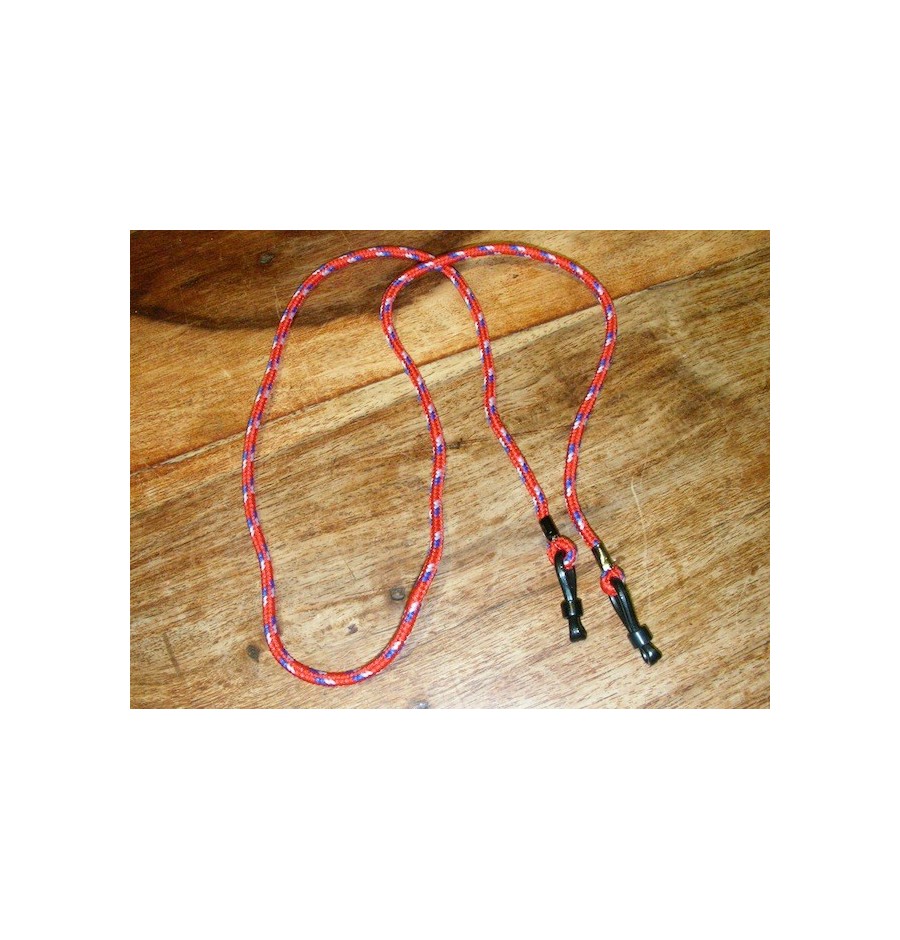 Barz Cordon Nylon à Lunettes Rouge fin