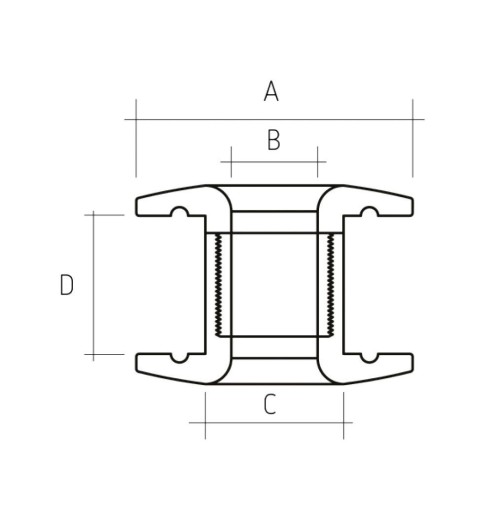 Ropeye Inserts Passe Pont Double DTDP