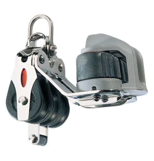 Ronstan Block 20mm Triple Becket Cleat Shackle RF20332 H2O Sensations