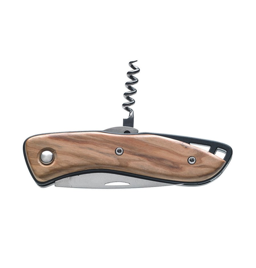 Wichard Knive Aquaterra in olive wood corkscrew