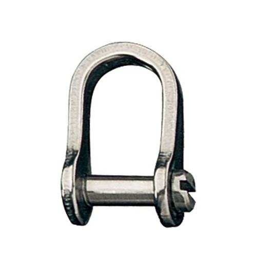 Ronstan Shackle D Slotted Pin 5/32" 4mm RF615 H2O Sensations