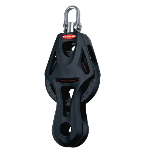 Ronstan Block Orbit 55mm Fiddle Double Becket RF55510 H2O Sensations