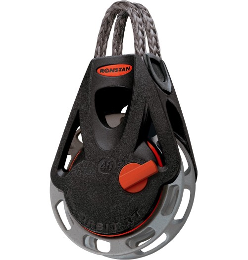 Poulie Ronstan Orbit 40mm Simple Winch Manuelle loop RF46102 H2O Sensations