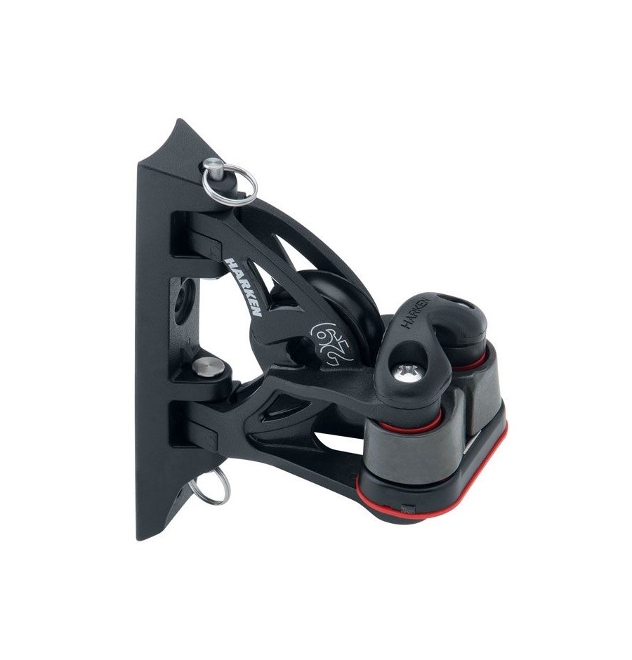 Harken Pivoting exit Carbo 29mm Cam-Matic Cleat 395 H2O Sensations