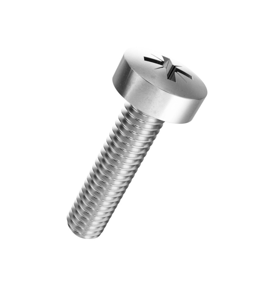 Stainless Steel A2 Screws M5 20mm Pozidriv Pan Head