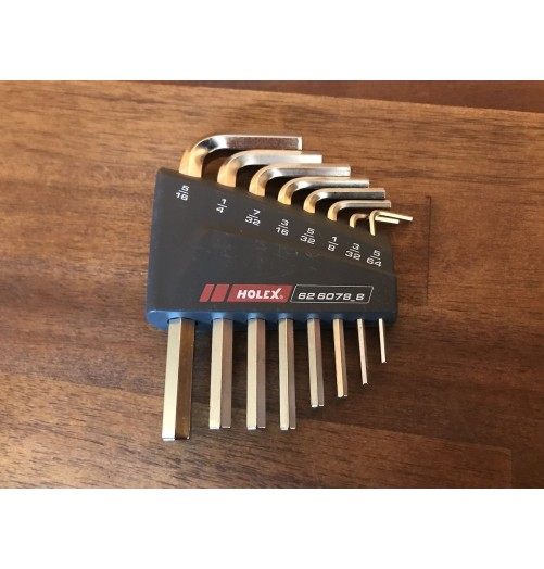 Holex Allen key Inches HOL626078 H2O Sensations
