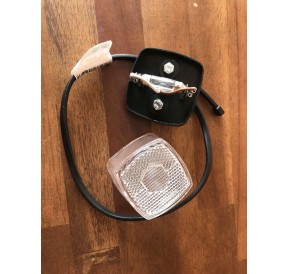 Trailer White Front Side Light Complet