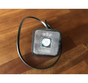 Trailer White Front Side Light Complet