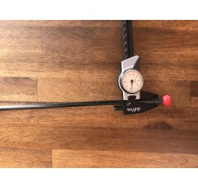 Tiller Stick Fixed Lenght Tapered 2600mm