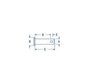 Ronstan Clevis Pin Stainless Steel A4 4.7*12.7mm