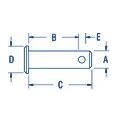 Ronstan Clevis Pin Stainless Steel A4 4.7*12.7mm