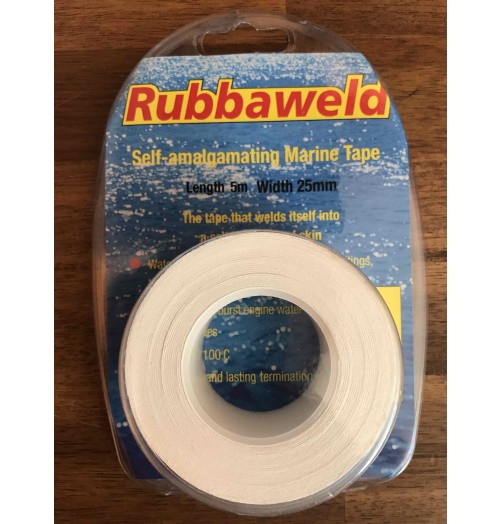 Rubbaweld Self Amalgamating Tape 5m*25mm H2O Sensations