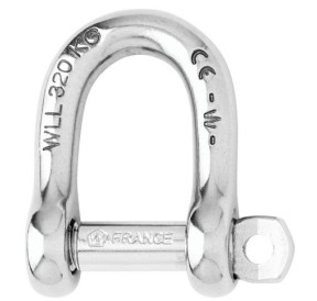 Wichard Shackles Self-locking D 4mm 1201 H2O Sensations